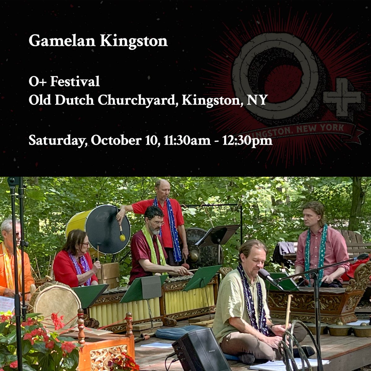 Gamelan Kingston at O+ Festival
